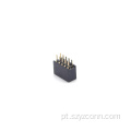 Conector de cabeçote fêmea de 1,27 mm reto 10P